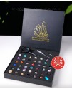 天然水晶 礦標禮盒組 43種礦物標本 兒童教學套盒